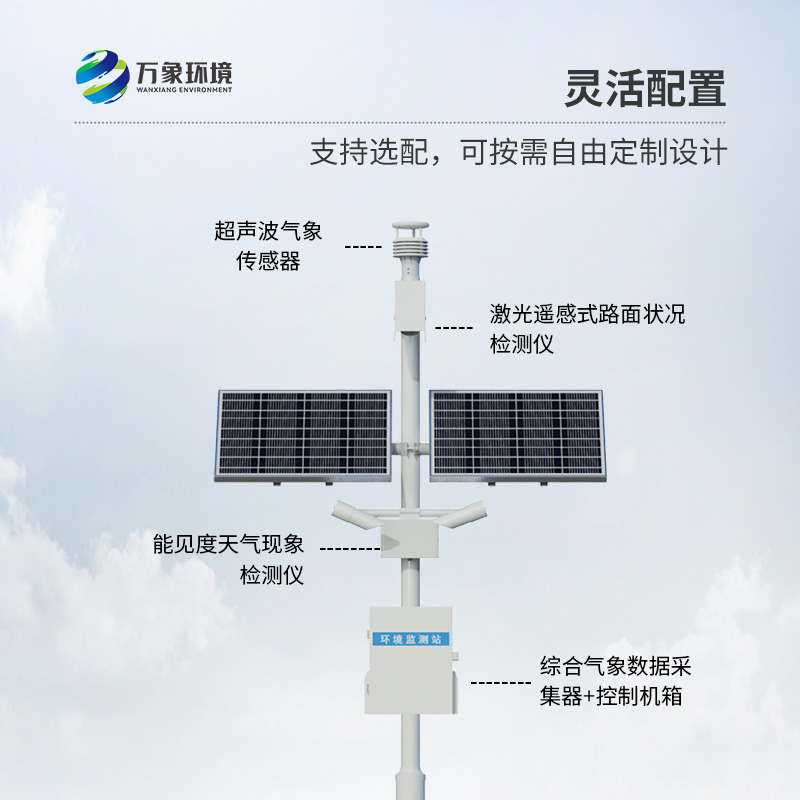 高速公路氣象監(jiān)測站，創(chuàng)新監(jiān)測交通沿線的氣象信息